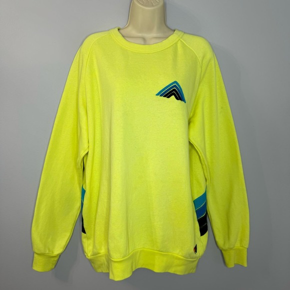 Aviator Nation Crew Neck Embroidered Mountain Stitch Sweatshirt - Picture 2 of 12